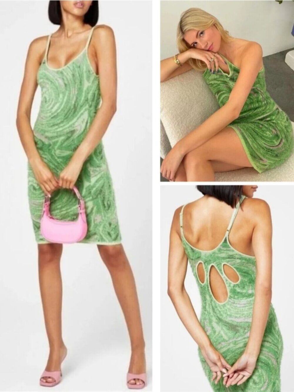 HOUSE OF SUNNY Hot Springs Hockney Dress Size 4